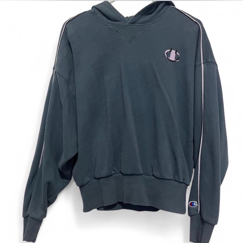 Champion Women's Dark Teal Sweatshirt